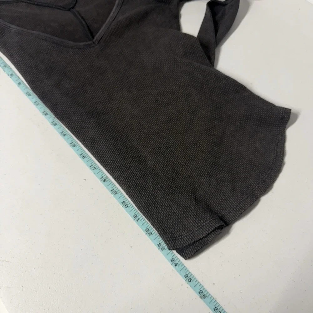 We The Free Free People Art School Cuff Long Sleeved Black Small Boho Grunge